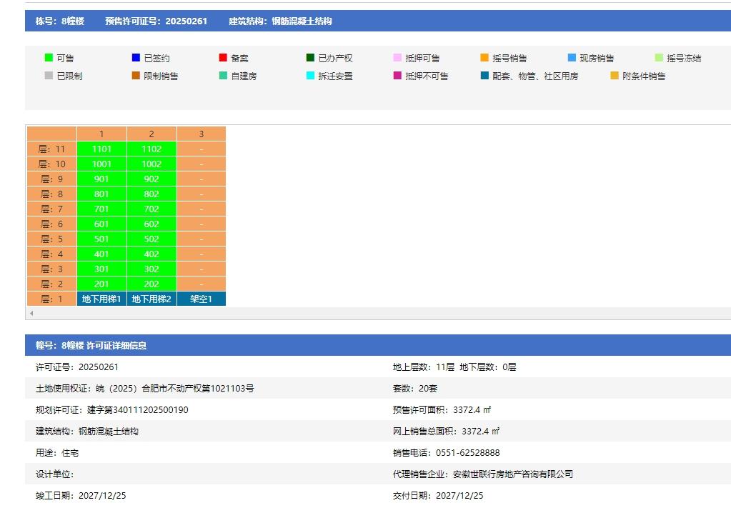 云缦·璞舍8幢预售信息