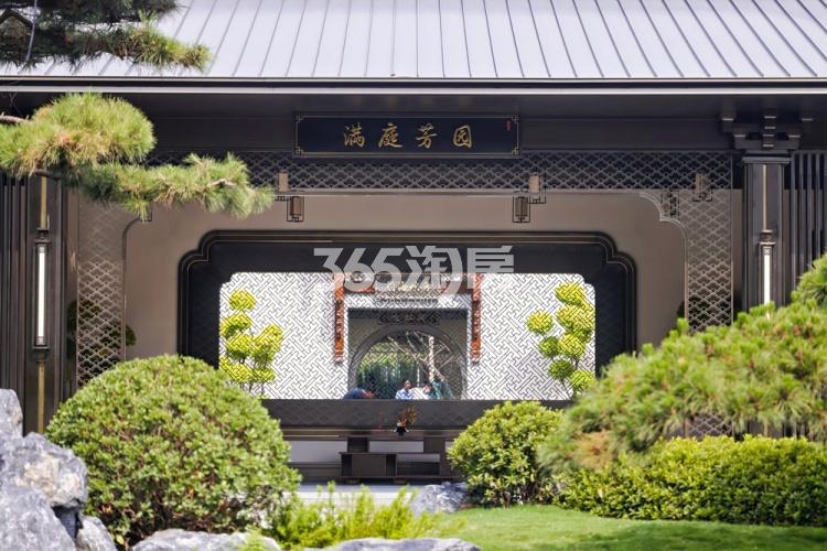 建投·晋和府示范区实景图