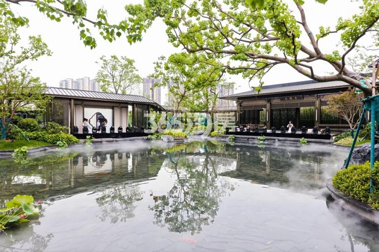 建投·晋和府示范区实景图