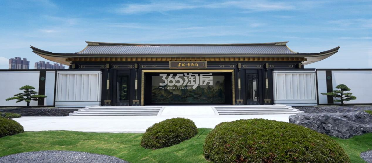 建投·晋和府示范区实景图