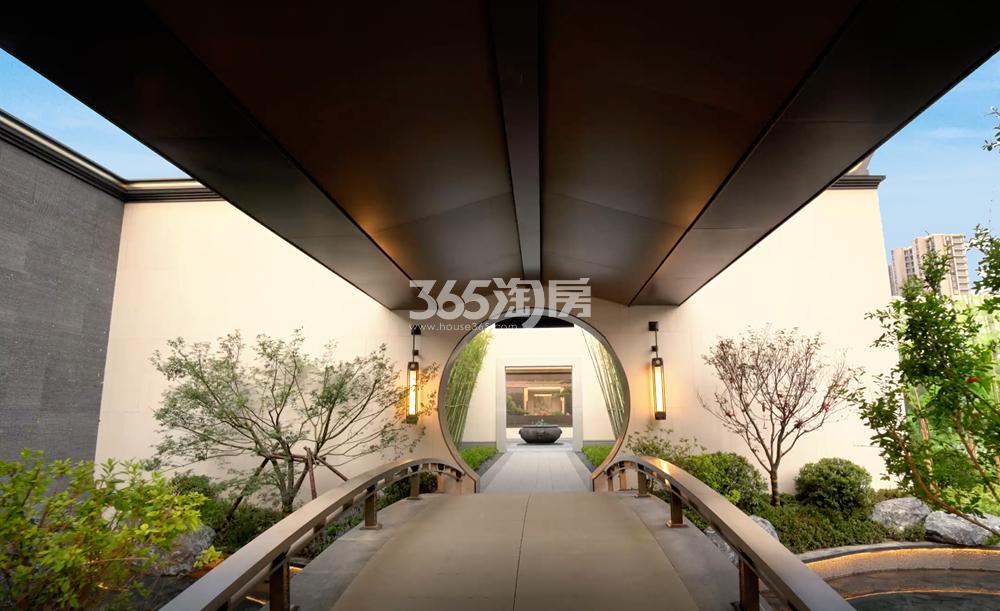 建投·晋和府示范区实景图