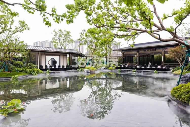 建投·晋和府示范区实景图