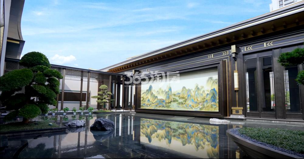 建投·晋和府示范区实景图