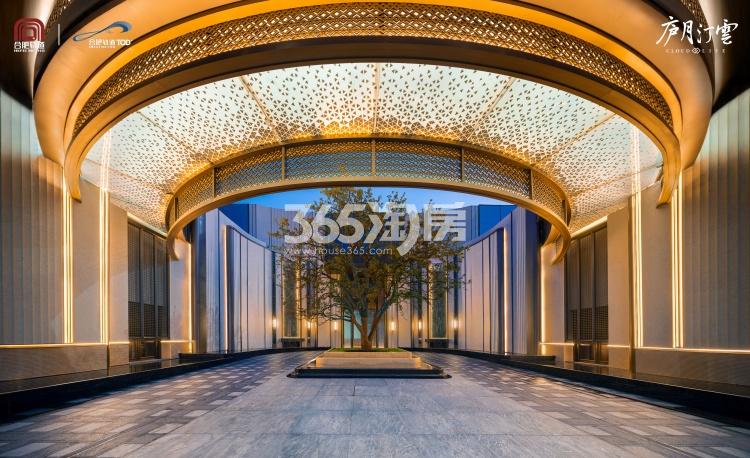 庐月汀雲示范区实景图