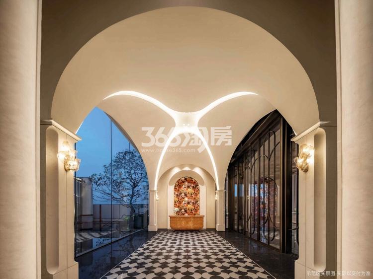颐和·金陵印示范区实景图