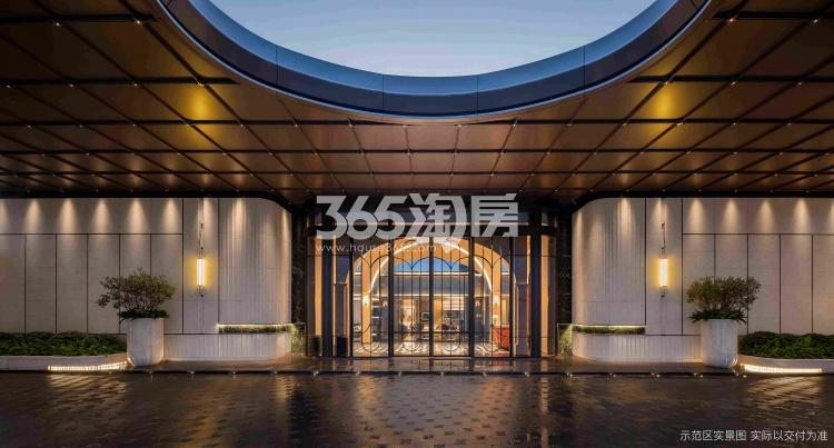 颐和·金陵印示范区实景图