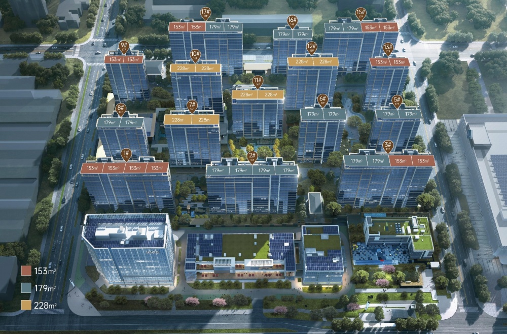 皖投安澜府鸟瞰图