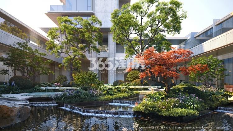 绿城·云庐南庭院效果图