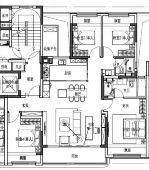 138 4室2厅2卫