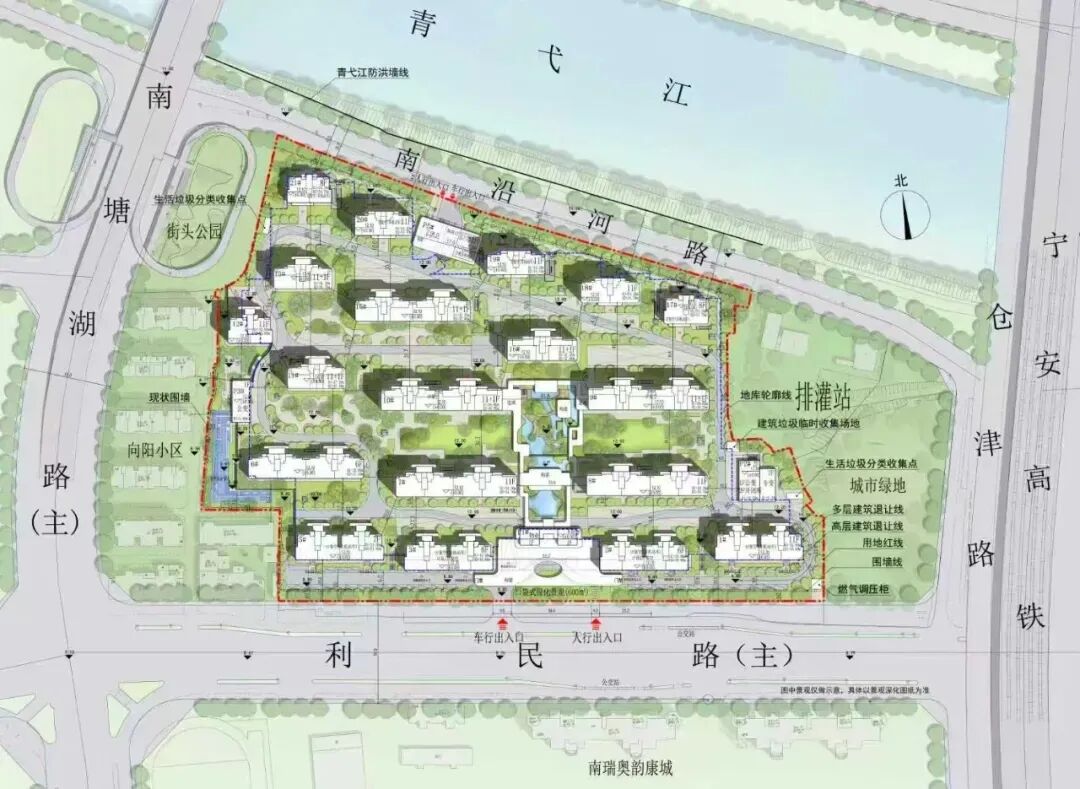 芜湖纯新盘2508号宗地(原啤酒厂地块)定名江境云庐小区!规划19栋6-12F住宅-芜湖365淘房