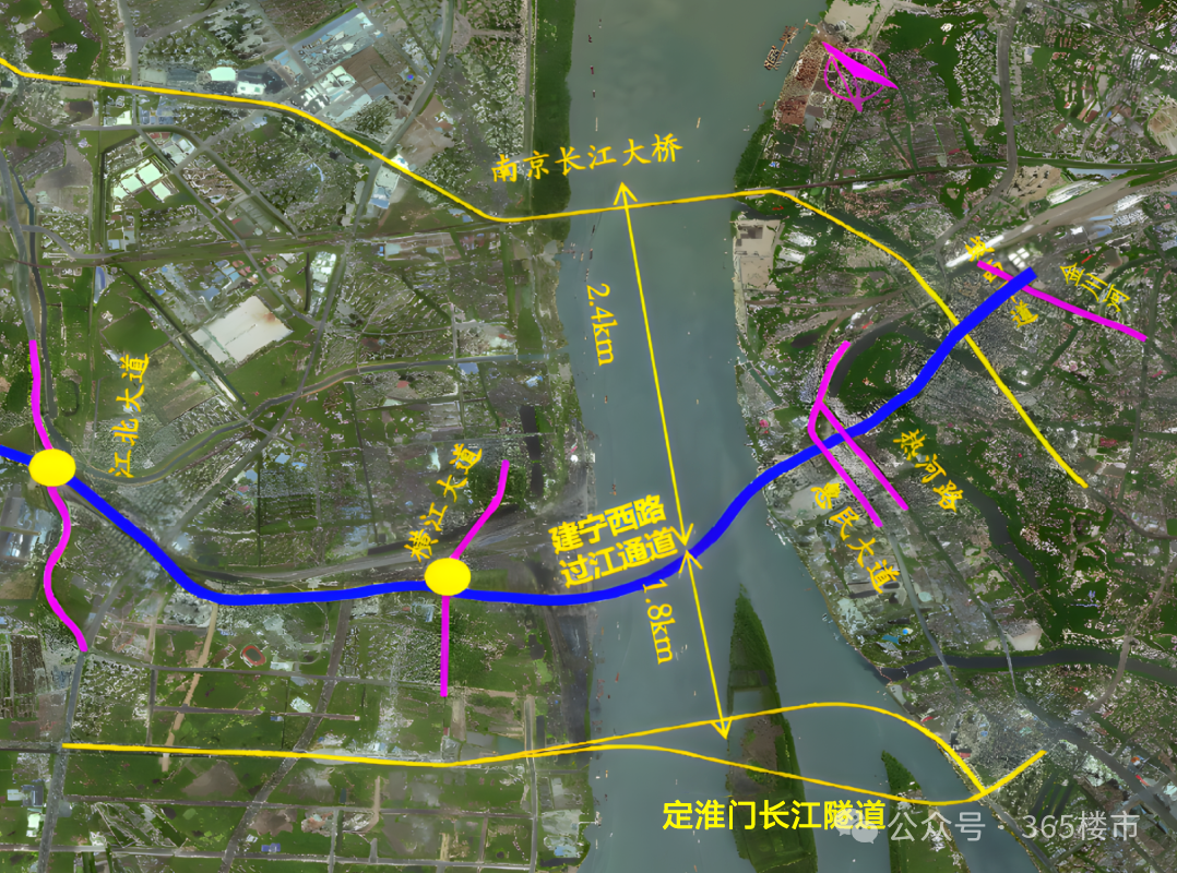 燃!通行政策公示!南京新过江通道通车倒计时!(图1)