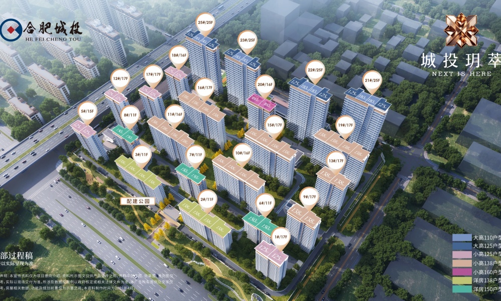 城投·玥萃鸟瞰图